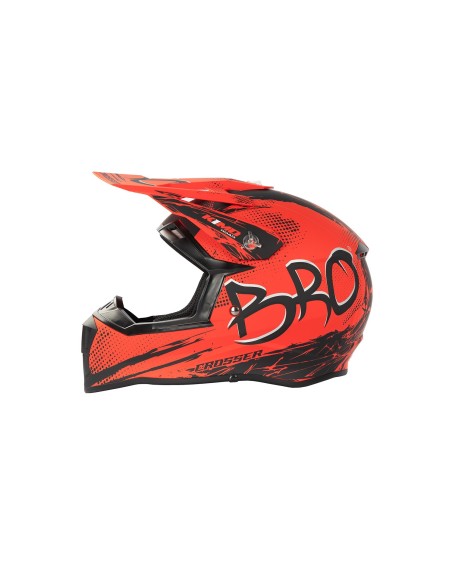 Casque de Quad Premium BRO V2 Sport Mate - Sécurité et Style