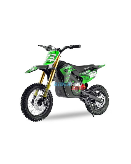 Dirt Bike Électrique Premium Tiger 1000W - Puissance et Sécurité