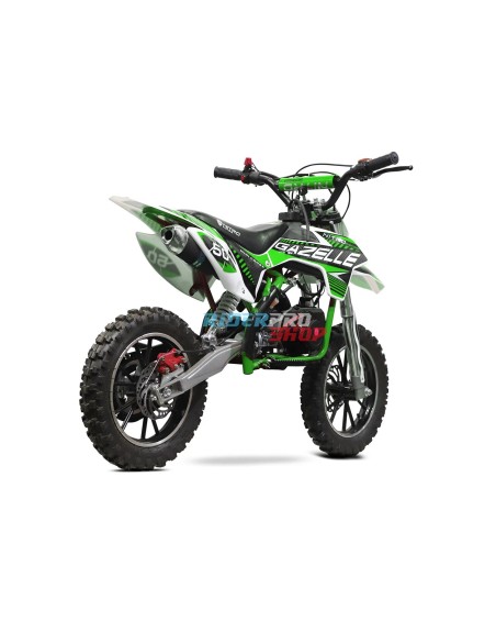 Moto Cross 49cc Gazelle CR DLX 10&quot; Premium pour Enfants