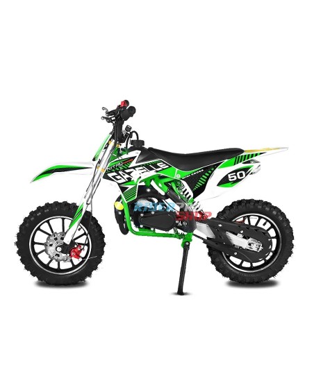 Moto de cross 49cc Gazelle CR DLX 10" Premium para Crianças