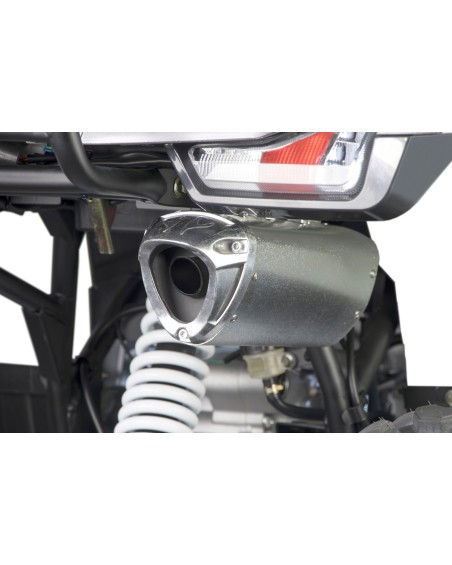 ATV 200cc Premium Quablo CVT RS Platin : Aventură și Siguranță