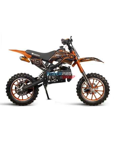 Apollo Fun 49cc Pocket Bike Cross Premium pour Jeunes Pilotes