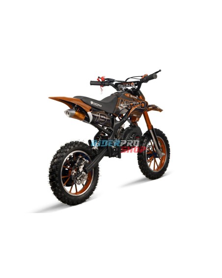 Apollo Fun 49cc Pocket Bike Cross Premium pour Jeunes Pilotes