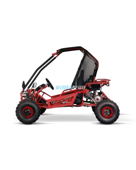 Detský buggy 125cc Gokart - 3-bodové bezpečnostné pásy | XtremRS