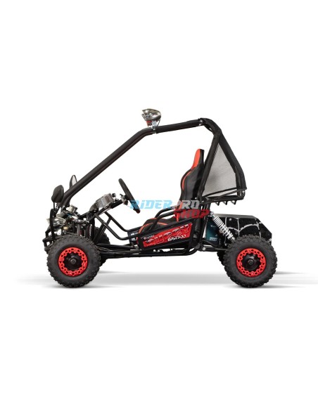 Dvojmiestny Buggy Premium Hunt 650W 36V - Bezpečnosť a dobrodružstvo