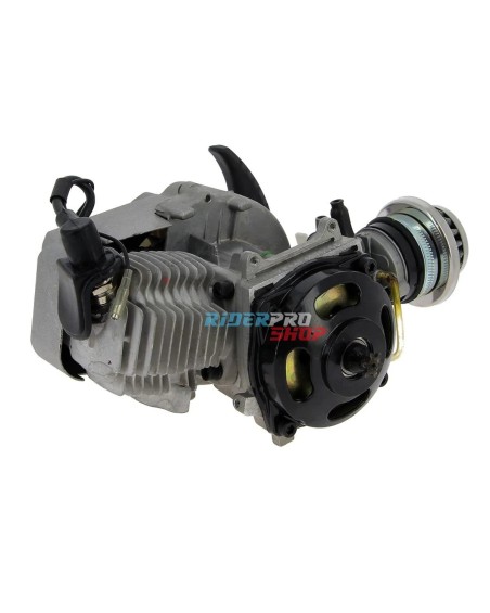 Complete Original 49cc Engine with Black Bell for Pocket Quads