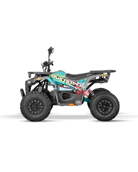 Quad Électrique Homologué Dustrider 1,5kW : Sécurité et Performance