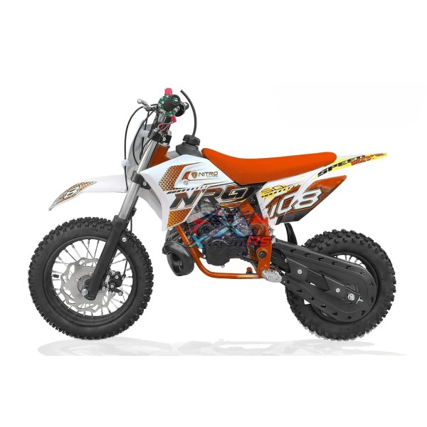 **🏍️ Dirtbike NRG50 12/10" para Niños 6-10 Años | 50cc 50km/h | Potencia y Seguridad en XtremRS**