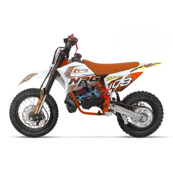 Dirtbike 50cc Premium pour Jeunes Pilotes - NRG50 RS Racing - RiderProShop