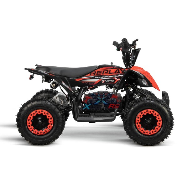 Prémiová mini elektrická štvorkolka Replay DLX 6" 1000W pre deti - RiderProShop