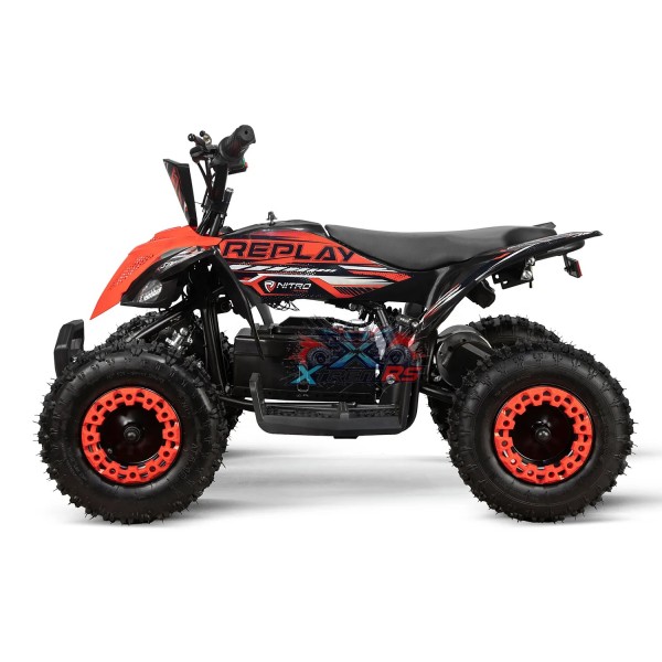 Premium Mini Quad Elektryczny Replay DLX 6" 1000W dla dzieci - RiderProShop