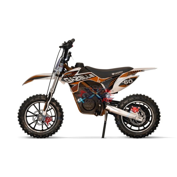 **🚀 Mini Dirtbike Gazelle DLX 10" | 25 km/h | 3 Snelheden | Veilig & Krachtig - XtremRS**