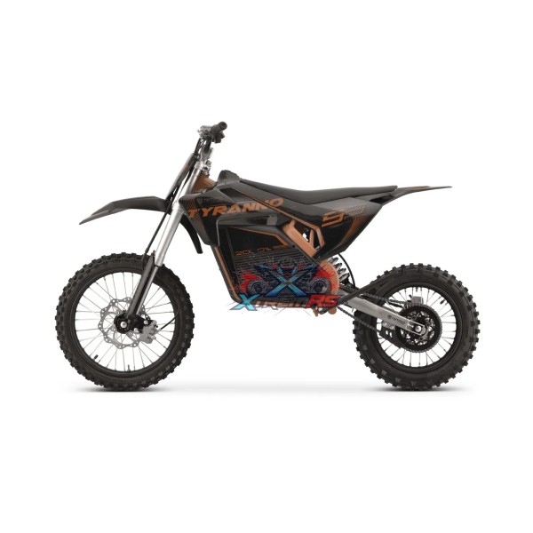 Dirtbike Premium Tyranno DLX 2000W 72V 30Ah - Sécurité et Performance - RiderProShop