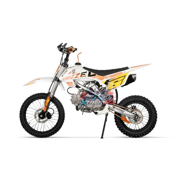 **Kinder-Dirtbike 125ccm Drizzel URX 🏍️ – XtremRS – Thermisch & Sicher**