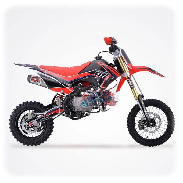 Pit Bike 12 ans GUNSHOT 125 FX - XtremRS 🏍️ Sécurité & Performance