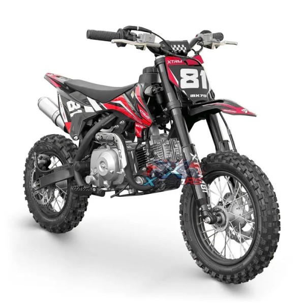 **XtremRS MX70 Mini Motocross for Kids 🏍️ Safe & Powerful 70cc Bike**