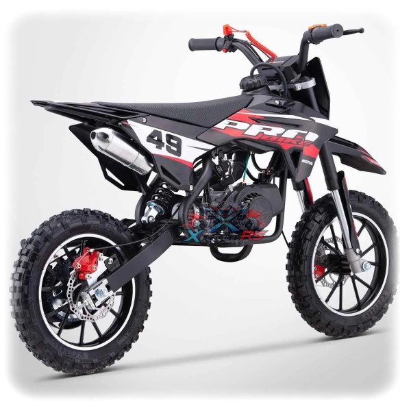 Pocket Cross PROBIKE 49 SX bij XtremRS 🏍️ Veilige & krachtige kindermotocross (6-10 jaar)