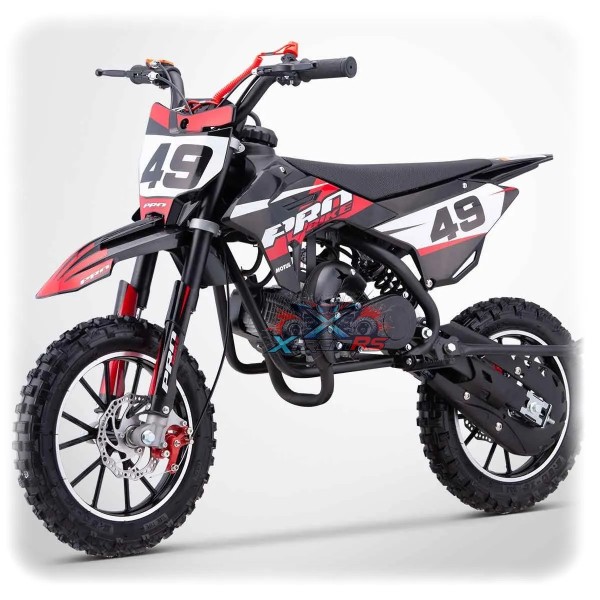 Pocket Cross PROBIKE 49 SX bij XtremRS 🏍️ Veilige & krachtige kindermotocross (6-10 jaar)