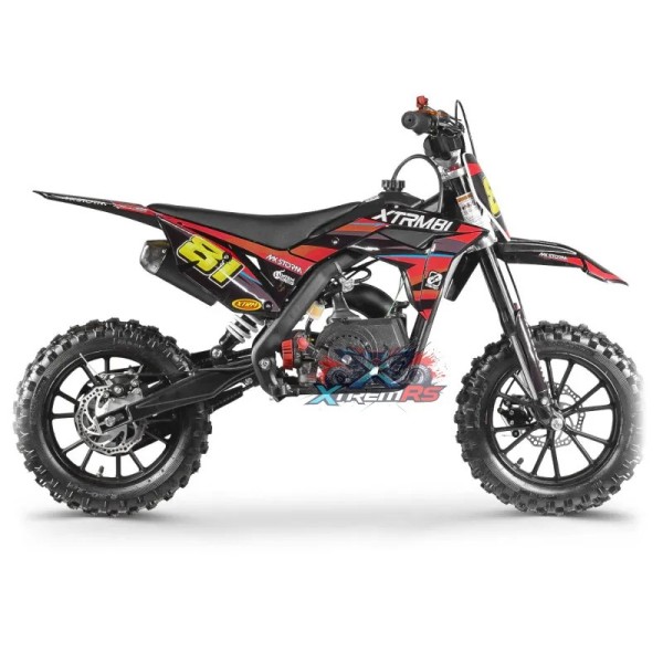 Moto Pocket 50cc MX STORM - XtremRS 🏍️ Mini Cross Copii 6-12 ani