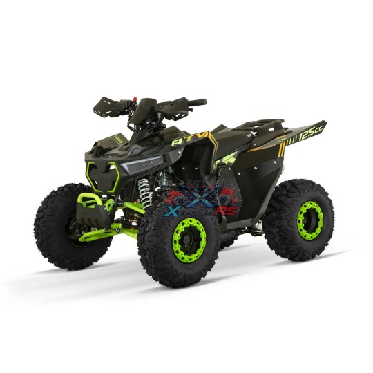 **XtremRS 125cc Hulk Quad: Safe, Auto & Sporty for Teens 🚀**