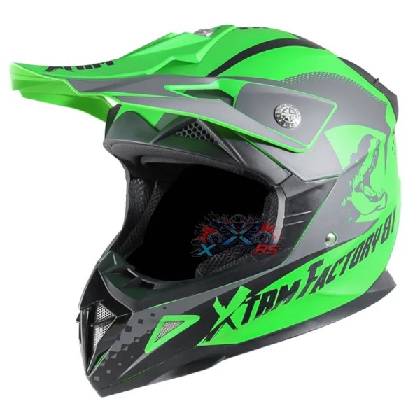 Casque Moto Enfant XtremRS 81 - Sécurité ECE/22-06 & Style ✨