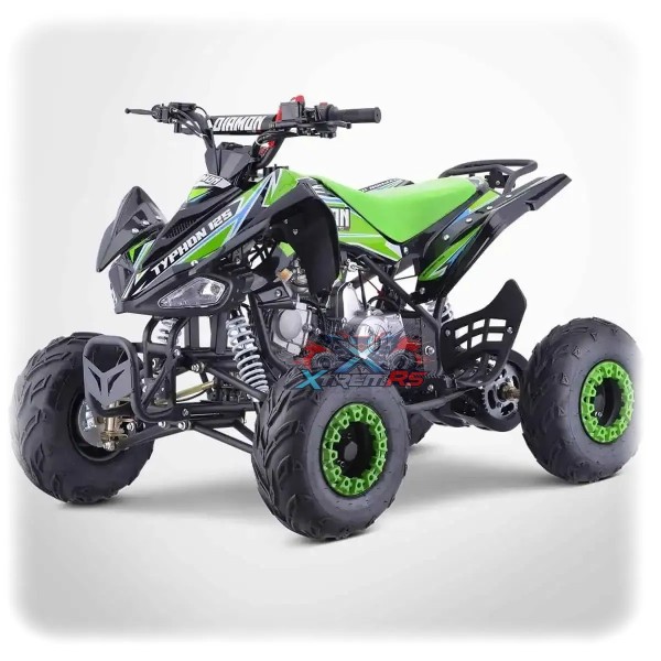 **XtremRS Kids Quad Typhon 125cc 7" – Safe Adventure for Ages 6-12 🚀**