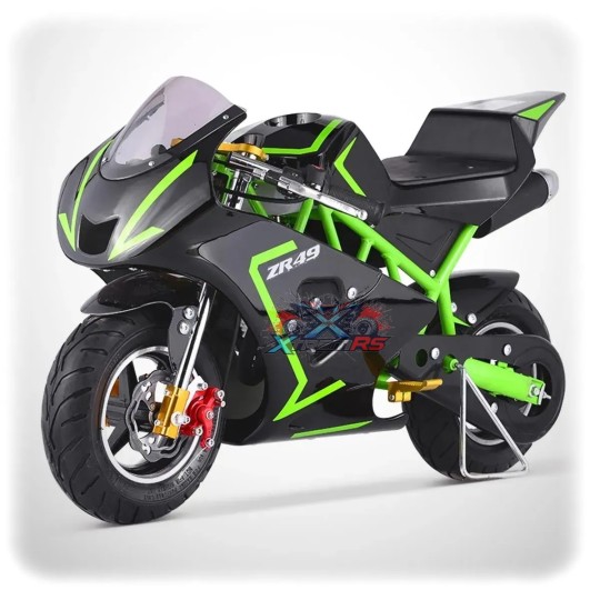 Pocket Course ZR 49 🏍️ - Mini Moto 50cc Puternică și Sigură | XtremRS