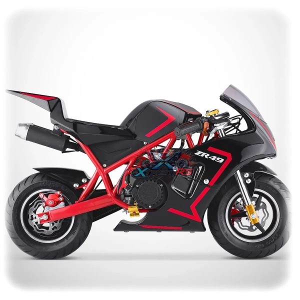Pocket Course ZR 49 🏍️ - Mini Moto 50cc Potente e Segura | XtremRS