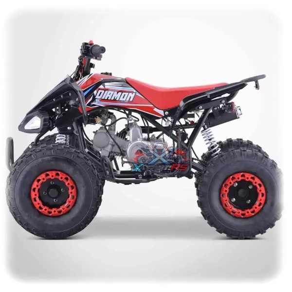 Detský quad 125 ccm 9 koní – 8" kolesá, zabezpečený pre 12-16 rokov – XtremRS