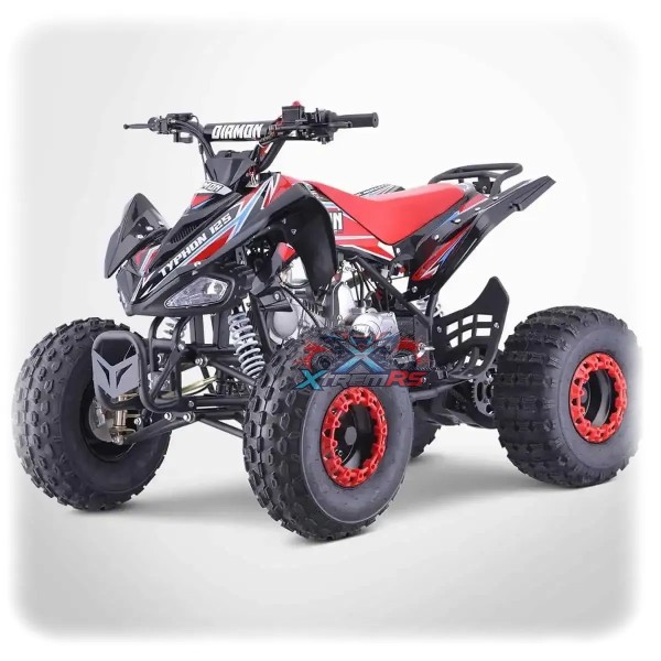 Detský quad 125 ccm 9 koní – 8" kolesá, zabezpečený pre 12-16 rokov – XtremRS