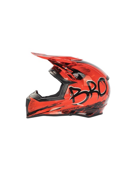 ROAD BRO V2 Brillant - Casco de Moto Niño