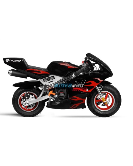 Pocket Bike 50cc PS77 : Adrénaline et Sécurité Premium
