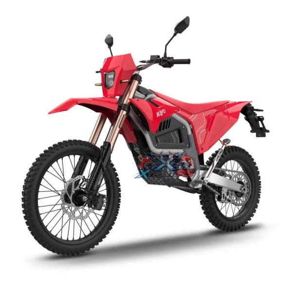 Moto enduro électrique homologuée route