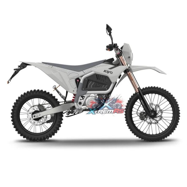 Moto enduro électrique homologuée route