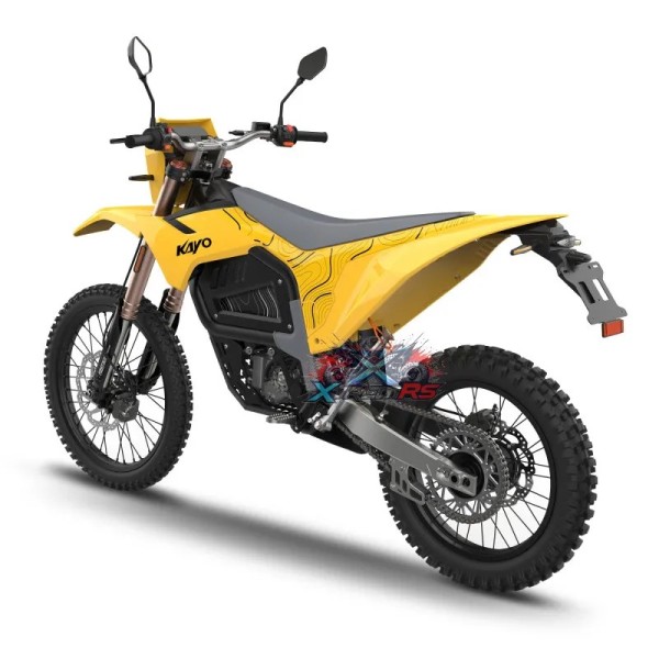 Moto enduro électrique homologuée route