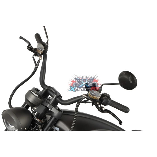Moto Electritque homologué route Cruzer VR6 6000W