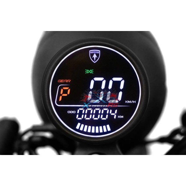 Moto Electritque homologué route Cruzer VR6 6000W	Moto Electritque