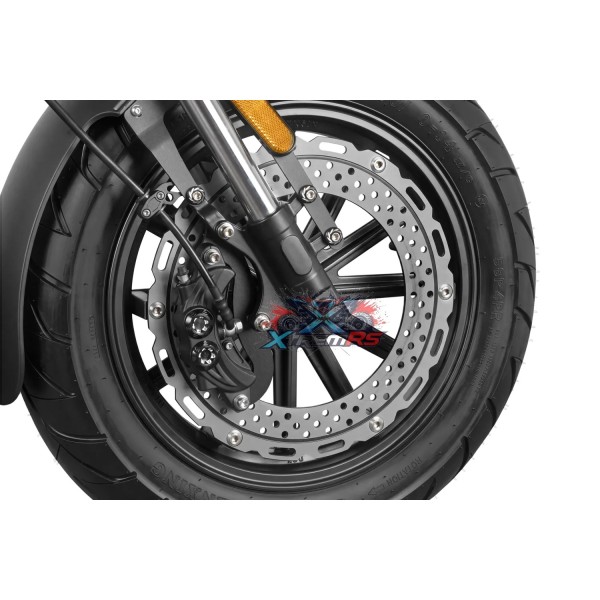 Moto Electritque homologué route Cruzer VR6 6000W	Moto Electritque