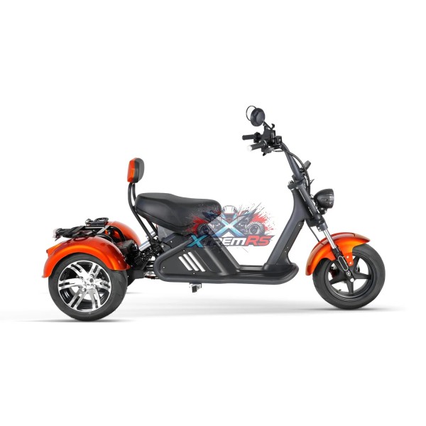 Tříkoleka Cruzer Vi2 3000W, homologovaná pro silniční provoz