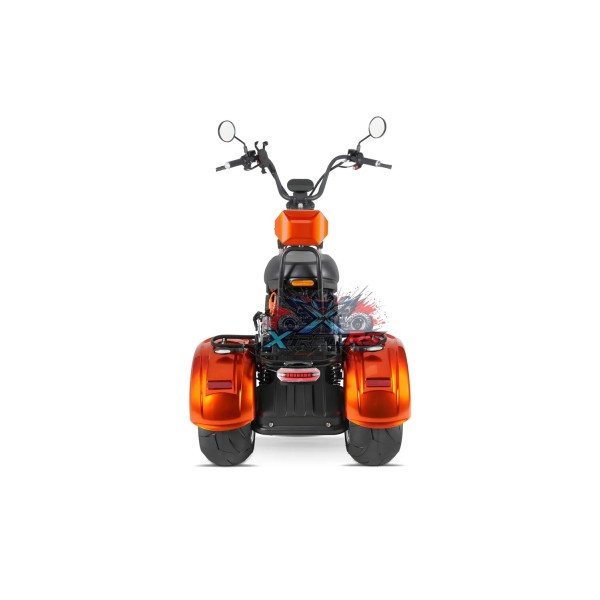 Μοτοσυκλέτα Trike Ομόλογη για χρήση σε δρόμο Cruzer Vi2 3000W