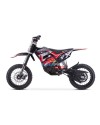 Moto Électrique Premium Tiger VX DLX 12&quot; pour Ado - Sécurité et Plaisir