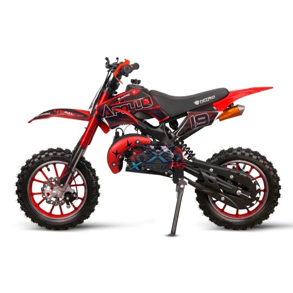 Apollo Fun 49cc Питбайк Крос Премиум за млади пилоти