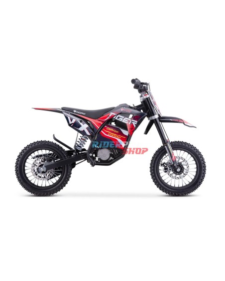 Moto Électrique Premium Tiger VX DLX 12&quot; pour Ado - Sécurité et Plaisir