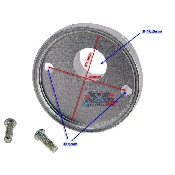 Luftfilter Adapter 40mm für Pocketbike & Quad - XtremRS