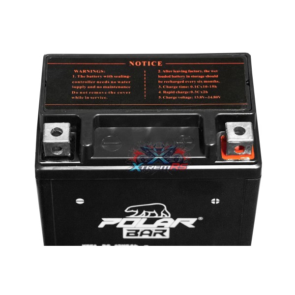 Bateria AGM 12V 5Ah do motocykli i quadów