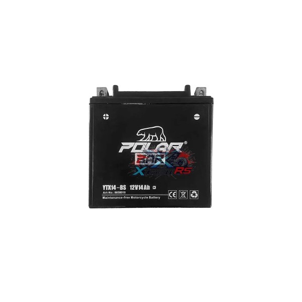 Polar Bär 12V 14Ah YTX14-BS Battery | XtremRS
