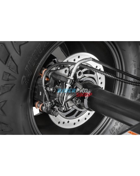 hydraulické brzdy disky predné zadné dospelý quad Tricia 300cc
